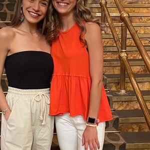 Free people Red tank